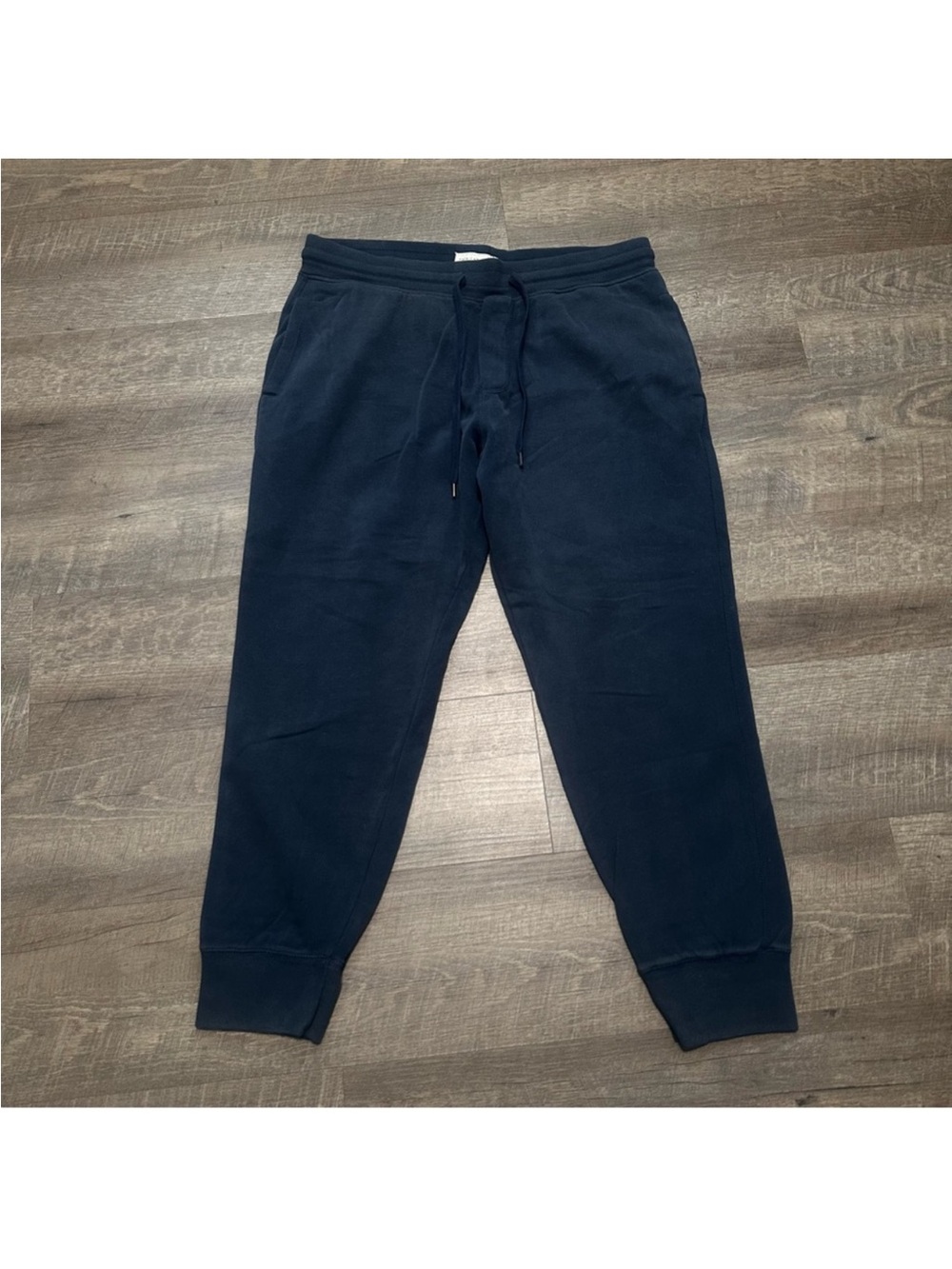 American Eagle Outfitters Men's Dark Navy Drawstring Joggers